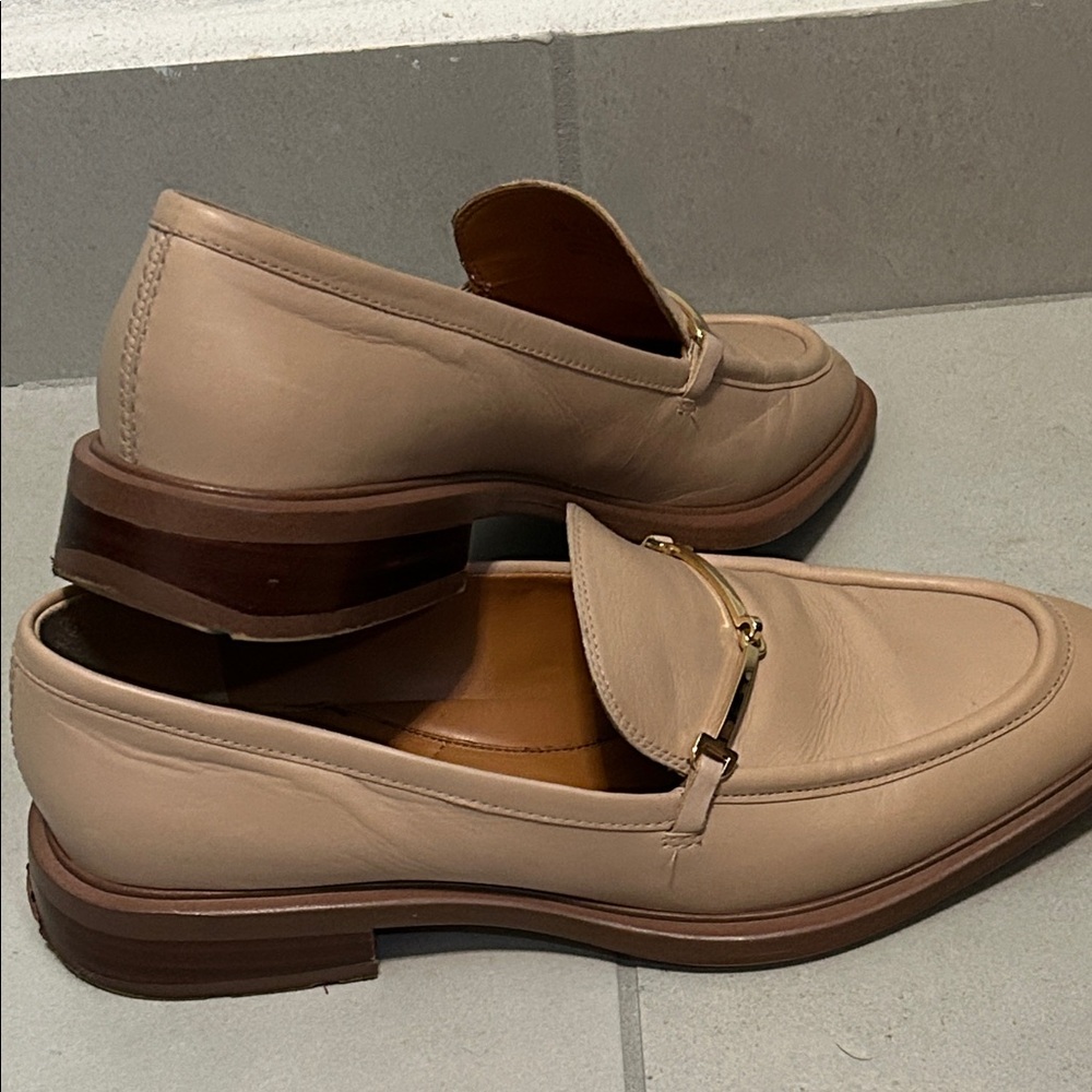 Franco Sarto Women Cream Loafers Size 8.5 - Picture 5 of 10